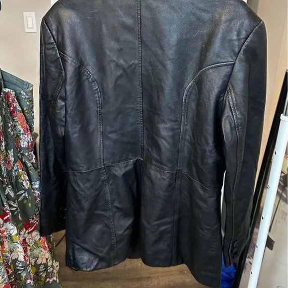 90's style vintage Wilson's genuine leather jacket - Picture 3 of 5